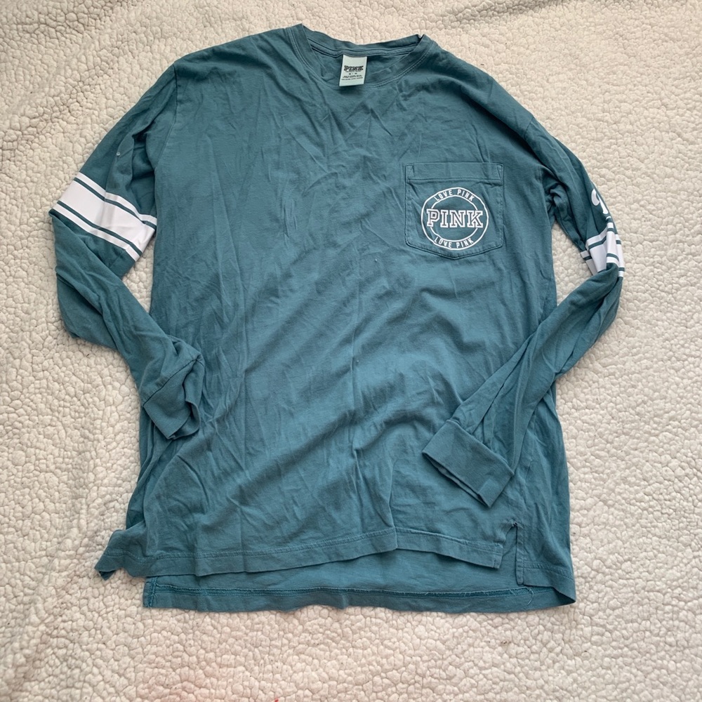 Pink long sleeve tee